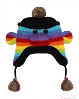 Шапка "Black Rainbow  Monkey" Kyber Outerwear
