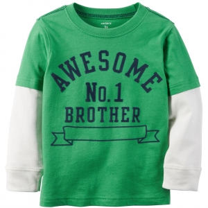 Детский реглан " Awesome Brother" Carters