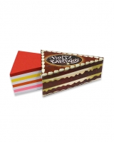 Бумага для заметок  «Happy Birthday в шоколаде»