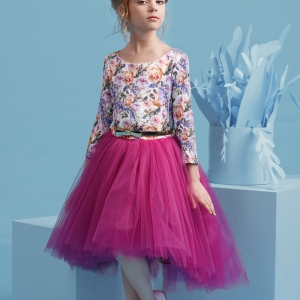 Нарядное детское платье "Пурпур" Zironka