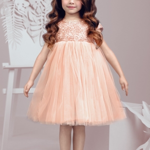 Детское нарядное платье "Porcelian Dolls -Pink" Zironka