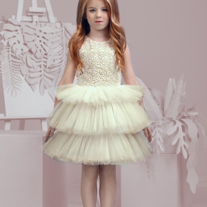 Нарядное детское платье "White" Zironka