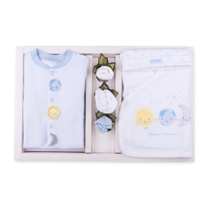 Подарочный набор для новорожденных (10 ед) "Boy" Kitikate