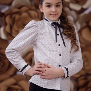 Детская блузка  "Горошек"  Zironka