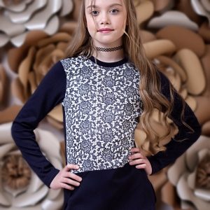 Детская блузка "Цветы" Zironka