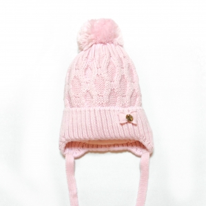 Детская теплая шапка " Pink " Barbaras
